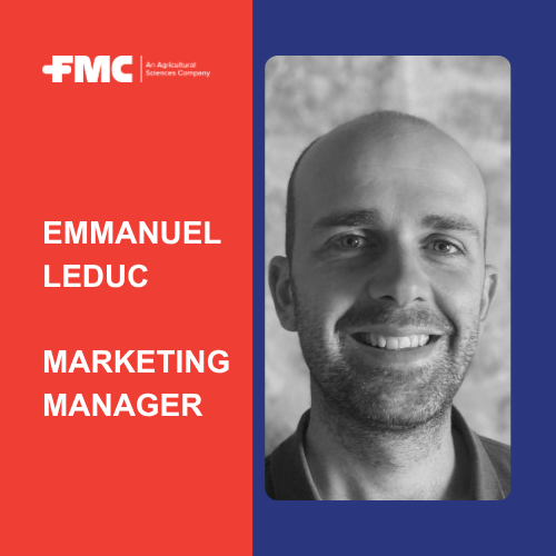 Portrait Emmanuel Leduc, Responsable Marketing FMC France